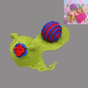 snail 200013900 / 0-3 months Newborn Photography Clothes JuniorHaul