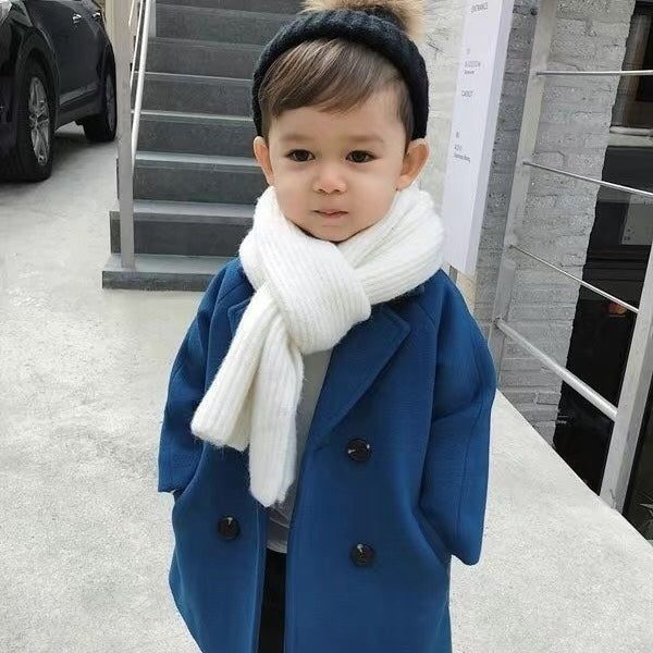 Blue / 4T Baby Trench Overcoat JuniorHaul