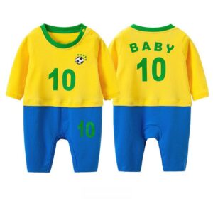 2nd / 9M Football Baby Jumpsuit JuniorHaul