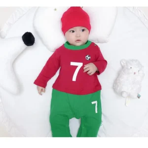 Football Baby Jumpsuit JuniorHaul
