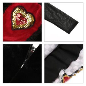 Red Queen Princess Baby Girls Beauty Costume JuniorHaul