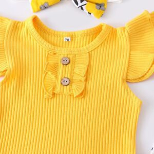 3Pcs Baby Girl Summer Romper JuniorHaul