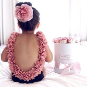 Baby Girl Floral Swimsuit JuniorHaul