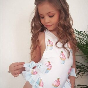 Baby Girl Floral Swimsuit JuniorHaul
