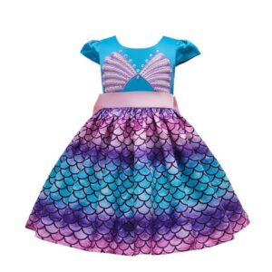 9 Mermaid Princess Baby Girls Beauty Costume JuniorHaul