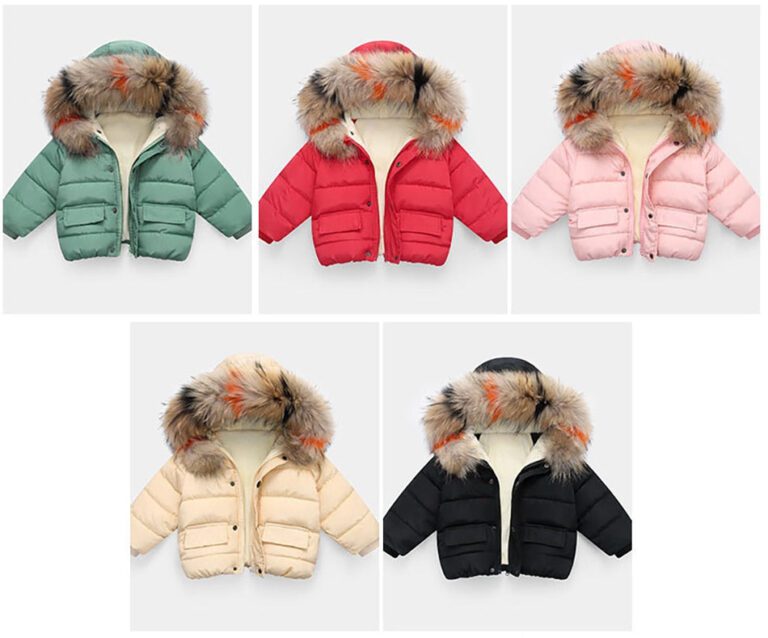 Buy Kid's Fur Hooded Jacket I Warmth & Style