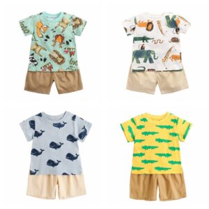 Buy Animal Printed Summer Outfit I 2 Pcs Summer Set