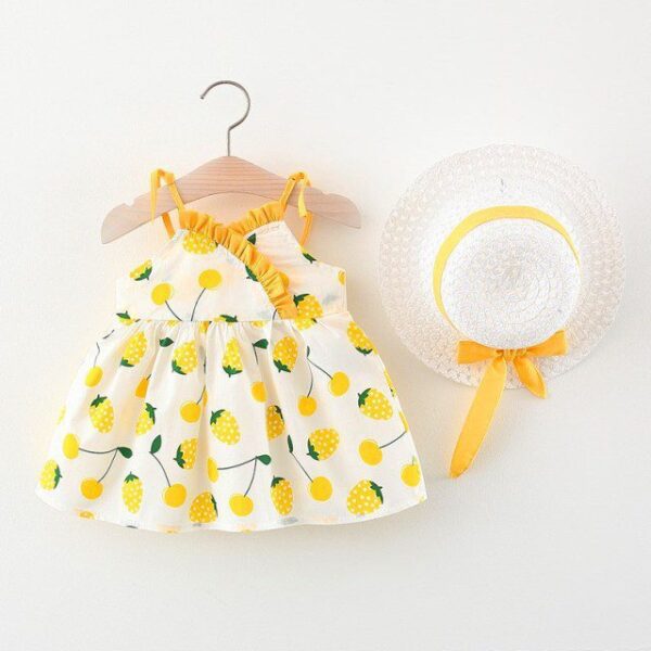C / 0-6M Newborn Baby Girl Beach Dress JuniorHaul