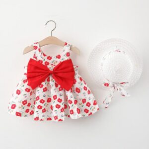 Baby Girl Beach Dress - Infant Girl Sleeveless Frock