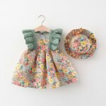 H / 24-36M Newborn Baby Girl Beach Dress JuniorHaul