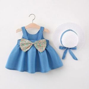 Q / 0-6M Newborn Baby Girl Beach Dress JuniorHaul