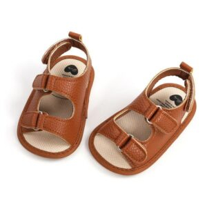 Auburn / 0-6 Months First Walker Crib Baby Sandals JuniorHaul