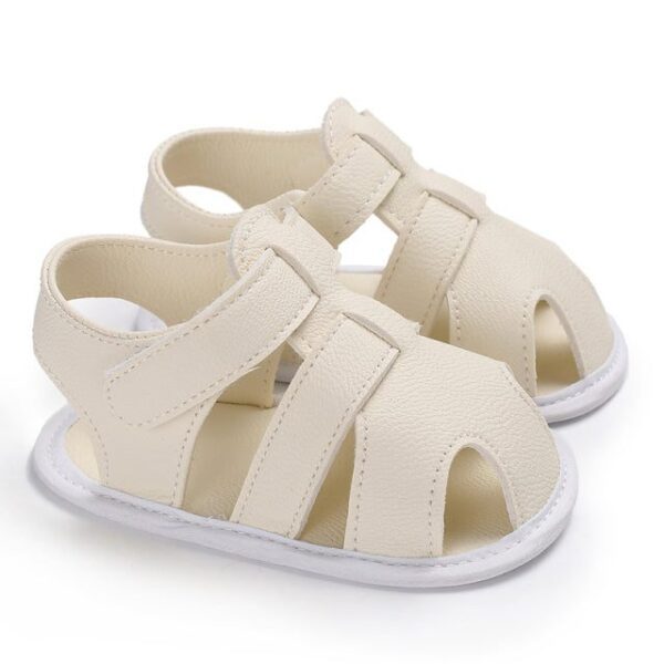 C-331 White / 0-6 Months Newborn Baby Boys Shoes JuniorHaul