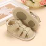 B110 Khaki / 0-6 Months Newborn Baby Boys Shoes JuniorHaul