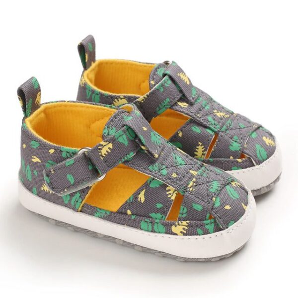 C-626 Grey / 0-6 Months Newborn Baby Boys Fashion Shoes JuniorHaul