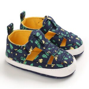 C-626 Blue / 13-18 Months Newborn Baby Boys Fashion Shoes JuniorHaul