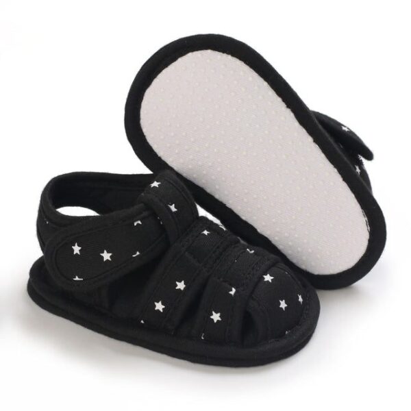D55 Black / 0-6 Months Newborn Baby Boys Fashion Shoes JuniorHaul