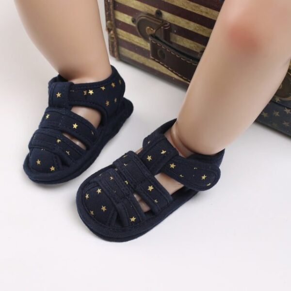 D55 Deep Blue / 0-6 Months Newborn Baby Boys Fashion Shoes JuniorHaul