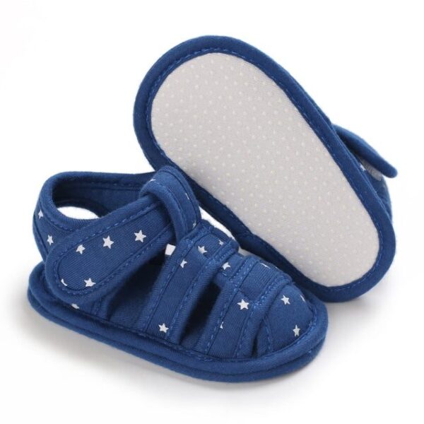 D55 Blue / 0-6 Months Newborn Baby Boys Fashion Shoes JuniorHaul