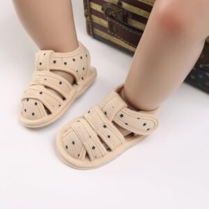 D55 Khaki / 0-6 Months Newborn Baby Boys Fashion Shoes JuniorHaul