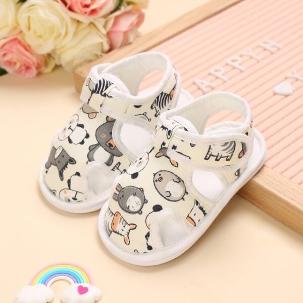 B272 Rice white / 0-6 Months Newborn Baby Boys Fashion Shoes JuniorHaul