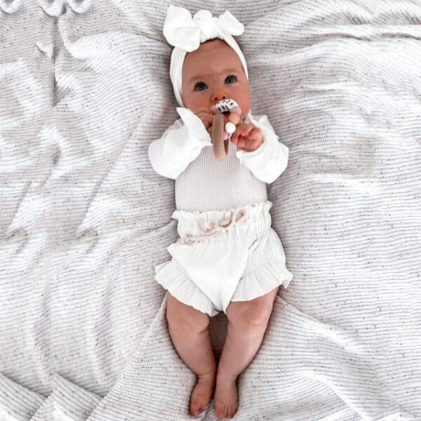 white long sleeve / 6-12M Newborn Baby Girl Romper JuniorHaul