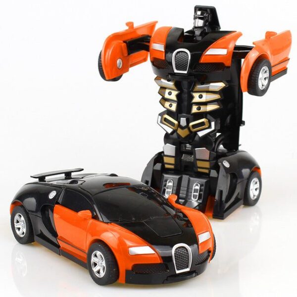 Orange Transformer Car Toys JuniorHaul