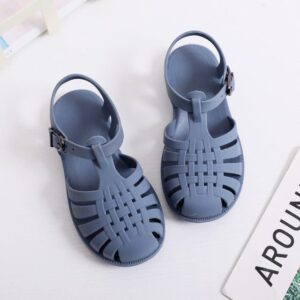 Blue / 28 Baby Girls Gladiator Sandals JuniorHaul