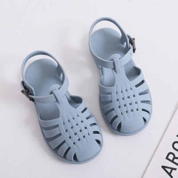 Light Blue / 29 Baby Girls Gladiator Sandals JuniorHaul