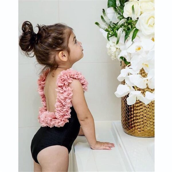 4th / 0-6 Months Baby Girl Floral Swimsuit JuniorHaul