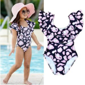 10th / 4 T Baby Girl Floral Swimsuit JuniorHaul