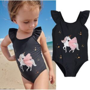 12th / 4 T Baby Girl Floral Swimsuit JuniorHaul