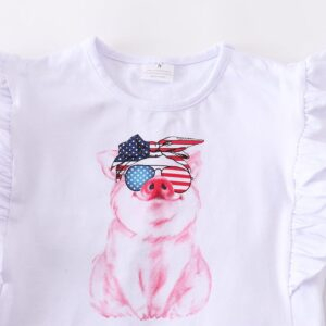 Baby Girls Summer July 4th Clothing Set JuniorHaul