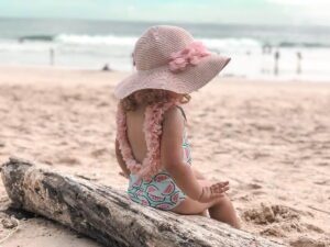 Baby Girl Floral Swimsuit JuniorHaul