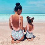 Baby Girl Floral Swimsuit JuniorHaul