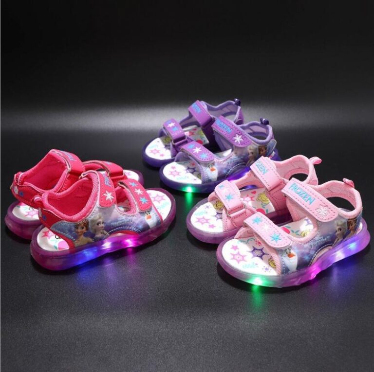 Spiderman Luminous Summer Kids Sandals JuniorHaul