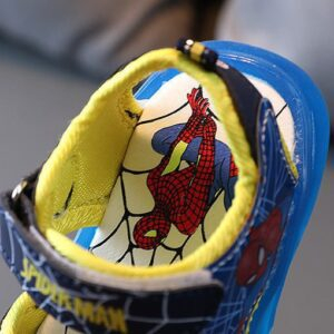 Spiderman Luminous Summer Kids Sandals JuniorHaul