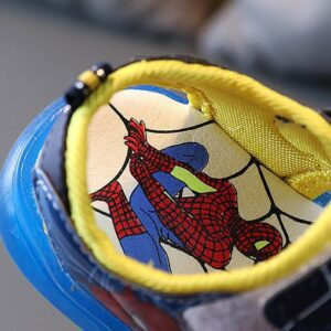 Spiderman Luminous Summer Kids Sandals JuniorHaul