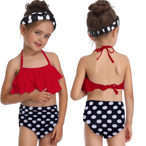 Rosiika Girls Kids Swimsuit Two Pieces Bikini Set JuniorHaul