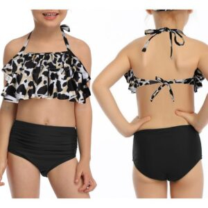 11th / 140 (6-8T) Rosiika Girls Kids Swimsuit Two Pieces Bikini Set JuniorHaul