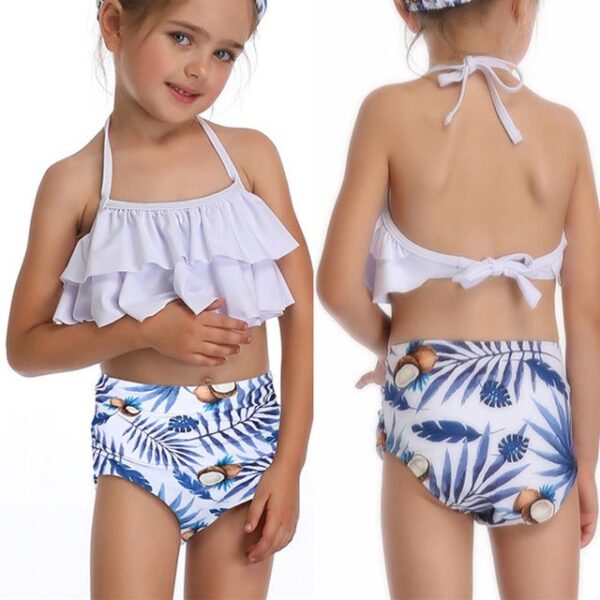 5th / 104 (2-3T) Rosiika Girls Kids Swimsuit Two Pieces Bikini Set JuniorHaul