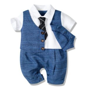 Baby Boy Blue Formal Suit JuniorHaul