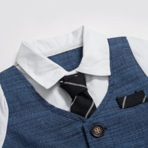 Baby Boy Blue Formal Suit JuniorHaul