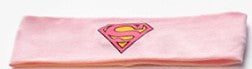 Superman Pink Basketball Baby Headbands JuniorHaul