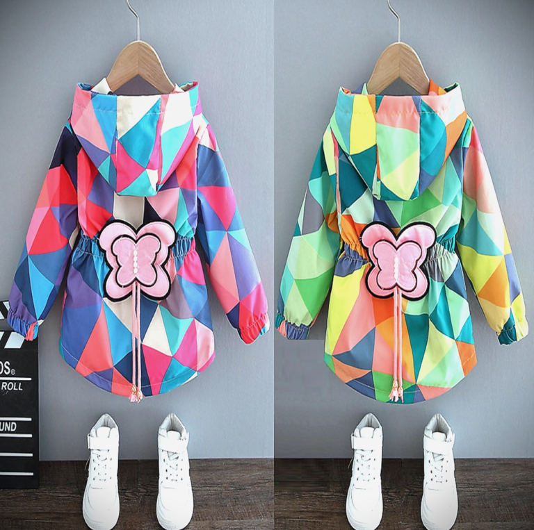 Buy Butterfly Appliques Outwear I Girls Summer Outfit