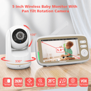 Buy Wifi Baby Monitor I 330° Pan Camera