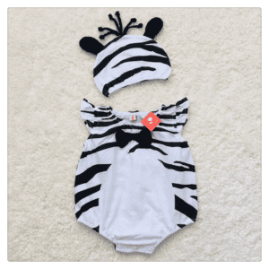 Animal Baby Romper With Cap - Image 31