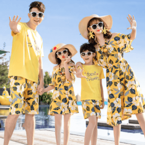 Floral Family Matching Outfit Set - Image 4