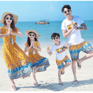 California Print Family Summer Outfit - Image 3