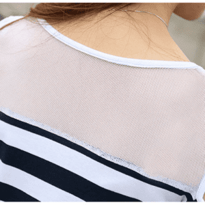 Blue Stripe Family Matching Outfit - Image 6